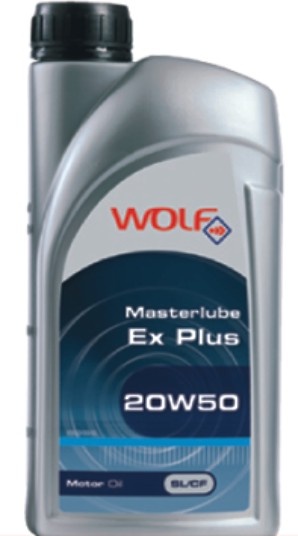 Масло моторное Wolf Вольф Masterlube Ex Plus 20W-50 1л, Масла моторные