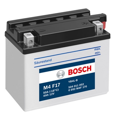 Аккумулятор Bosch M4 F17 4 а/ч, Bosch