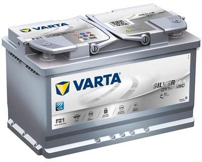 Аккумулятор Varta Silver Dynamic AGM F21 80 а/ч, Varta