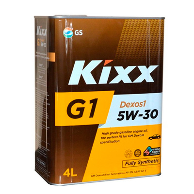 Масло моторное Kixx G1 Dexos1 5W-30 4л, Масла моторные
