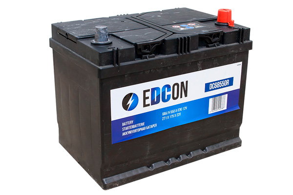 Аккумулятор Edcon DC68550R 68 А/ч, Edcon