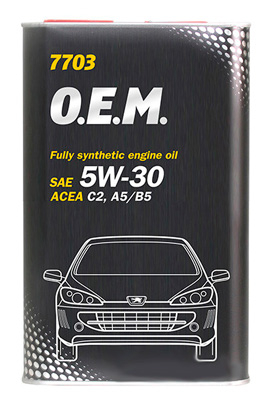 Масло моторное Mannol O.E.M for Peugeot Citroen 5W-30 1л (metal), Масла моторные