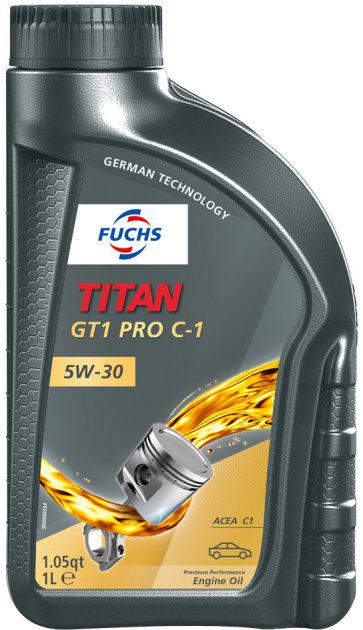 Масло моторное Fuchs Titan GT1 Pro C-1 5W-30 602010636 1 л, Масла моторные
