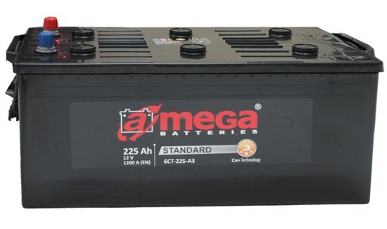 Аккумулятор A-mega Standard ASt 225.3 225Ah 1200A, 