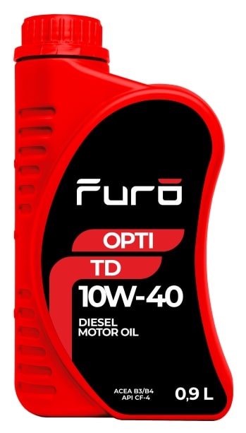 Масло моторное Furo OPTI TD 10W-40 900 мл 10W40FR016, Масла моторные