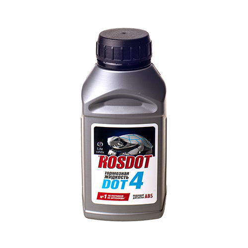 Жидкость тормозная ROSDOT-4 0,250 кг, 