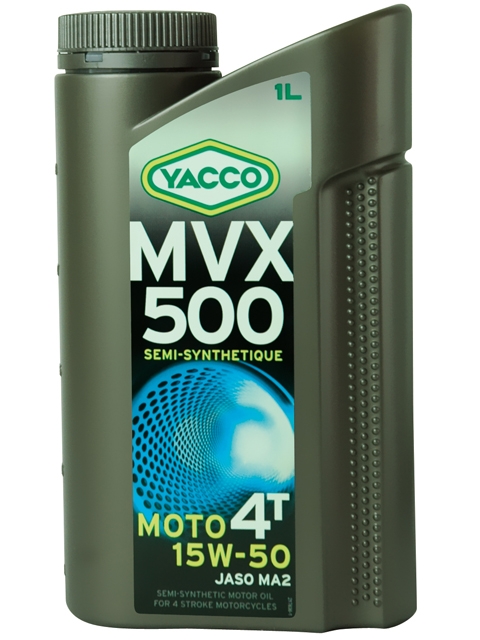 Масло моторное Yacco MVX 500 4T 15W-50 1 л, Масла моторные
